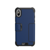 UAG iPhone X 5.8 Screen Metropolis Case - Cobalt/Silver Logo