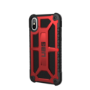 UAG iPhone X 5.8 Screen Monarch Case - Crimson/Black/Black Logo