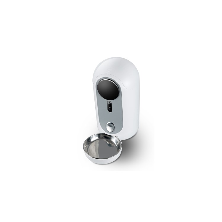 electriQ Smart Automatic Pet Feeder with 1080p HD camera & 2 way audio