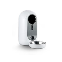 electriQ Smart Automatic Pet Feeder with 1080p HD camera & 2 way audio