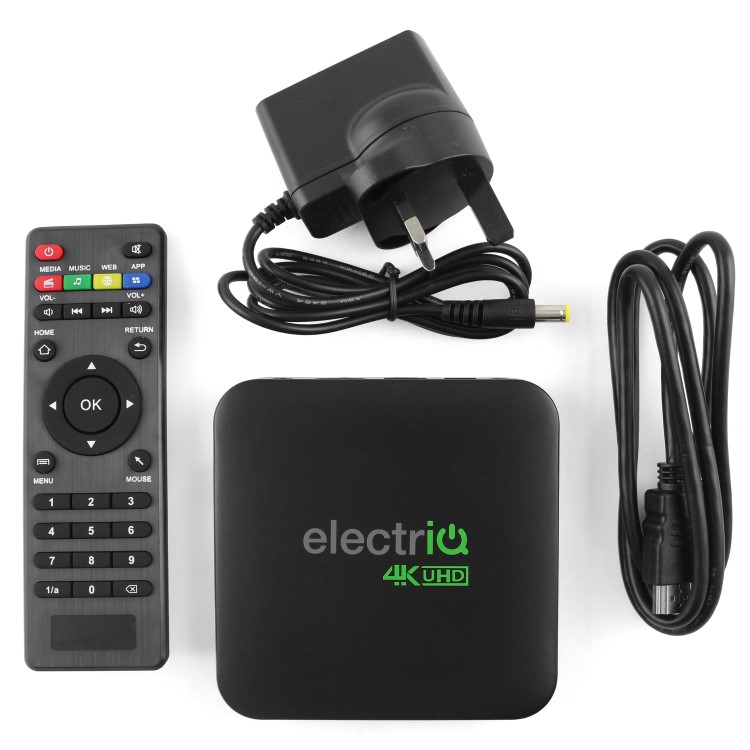 Ex Display - 4K UHD Android 6.0 HDR Smart TV Streaming Kodi Box YouTube UK Catchup TV