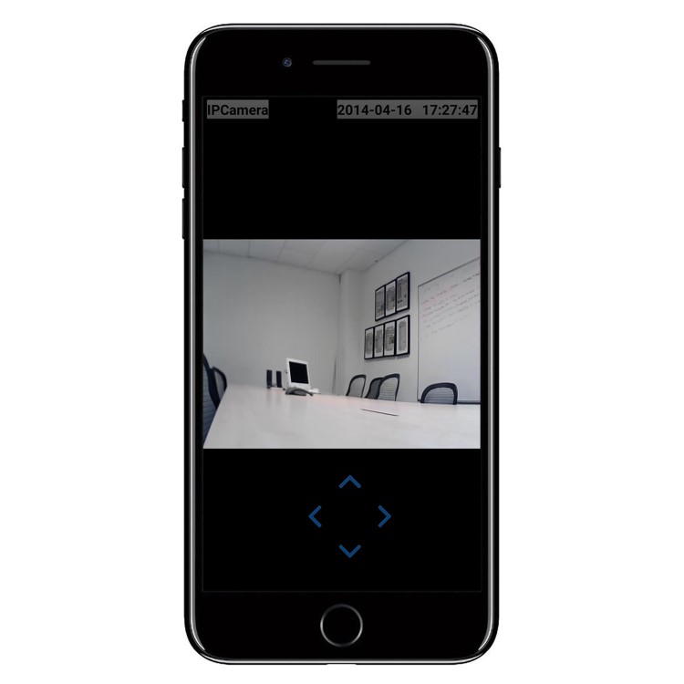electriQ 480p Wifi Pet Monitoring Pan Tilt Zoom Camera with 2-way Audio & dedicated App - Purple
