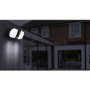 Box Opened electriQ 1080p HD LED Floodlight Security Camera with motion sensors - Black