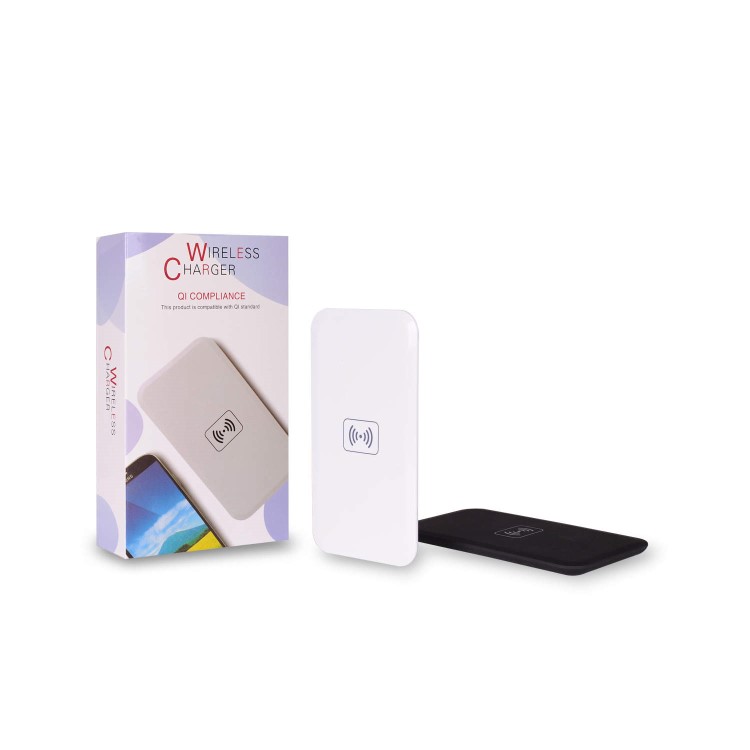 Qi Wireless Charging Pad For Mobile Phones - White