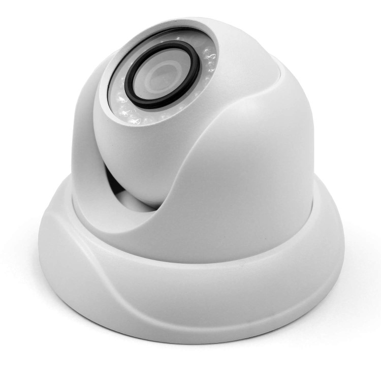 1 Megapixel PoE Dome Camera with motion detection & night vision up to 20m