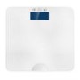 electriQ Bluetooth Smart Body Scale with Specialised ITO Glass and FREE iOS & Android app - White 