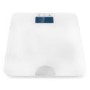 electriQ Bluetooth Smart Body Scale with Specialised ITO Glass and FREE iOS & Android app - White 