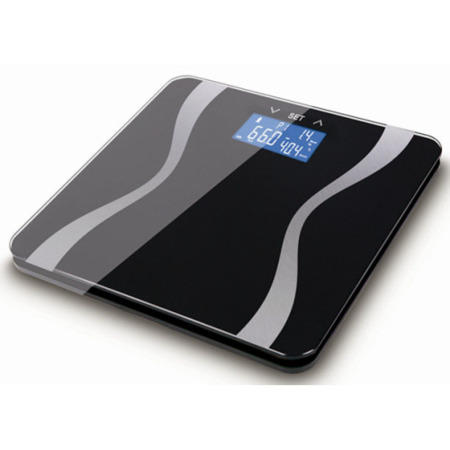 electriQ Bluetooth Full Body Analysing Smart Scales with Free iOS & Android App