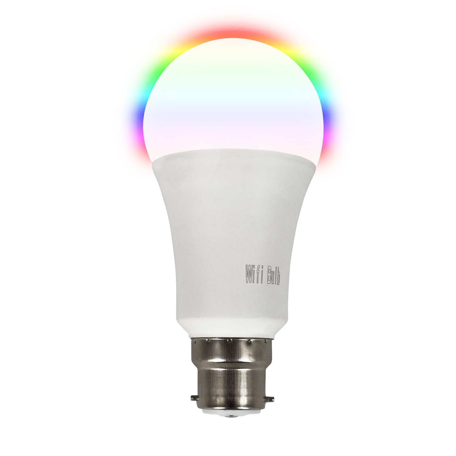 Smart Colour Wifi Bulb B22 bayonet - Alexa/Google Home