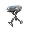 GRADE A2 - Deluxe Portable Grey BBQ With Trolley With Free Accessories