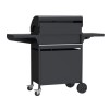 Boss Grill IQBBQ4BBLEN Kentucky Premium - 4 Burner Gas BBQ Grill with Side Burner - Black    