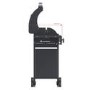 Boss Grill Kentucky Premium - 4 Burner Gas BBQ Grill with Side Burner - Black
