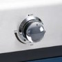Boss Grill Kentucky Premium - 4 Burner Gas BBQ Grill with Side Burner - Blue