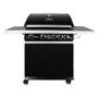 Refurbished Boss Grill Alabama Elite - 4 Burner Gas BBQ Grill with Side Burner - Black