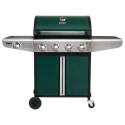 IQBBQ4BGREEN Boss Grill Kentucky Premium - 4 Burner Gas BBQ Grill with Side Burner - Green