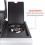 Refurbished Boss Grill Alabama Elite - 4 Burner Gas BBQ with Side Burner - Stainless Steel 