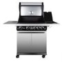 Refurbished Boss Grill Alabama Elite - 4 Burner Gas BBQ with Side Burner - Stainless Steel 