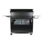 GRADE A1 - The Tennessee Elite 6 Burner Gas Black BBQ - Includes BBQ Cover and Utensil Set