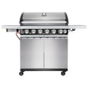 IQBBQ6BSS Boss Grill Alabama Elite - 6 Burner Gas BBQ with Side Burner - Stainless Steel