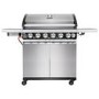 Boss Grill Alabama Elite - 6 Burner Gas BBQ with Side Burner - Stainless Steel