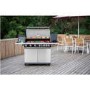Refurbished Boss Grill Alabama Elite - 6 Burner Gas BBQ with Side Burner - Stainless Steel