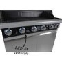 Refurbished Boss Grill Alabama Elite - 6 Burner Gas BBQ with Side Burner - Stainless Steel