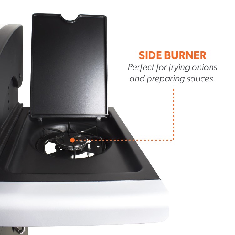 Refurbished Boss Grill Alabama Elite - 6 Burner Gas BBQ with Side Burner - Stainless Steel