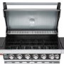 Boss Grill Alabama Elite - 6 Burner Gas BBQ with Side Burner - Stainless Steel