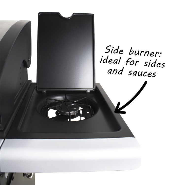 Refurbished Boss Grill Alabama Elite - 6 Burner Gas BBQ with Side Burner - Stainless Steel