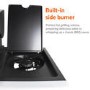 GRADE A2 - The Alabama Elite 6 Burner Gas BBQ In Stainless Steel  - Includes BBQ Cover