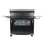 GRADE A2 - The Alabama Elite 6 Burner Gas BBQ In Stainless Steel  - Includes BBQ Cover
