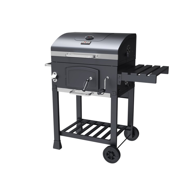 Boss Grill Tennessee - Charcoal Grill with Chimney Smoker BBQ