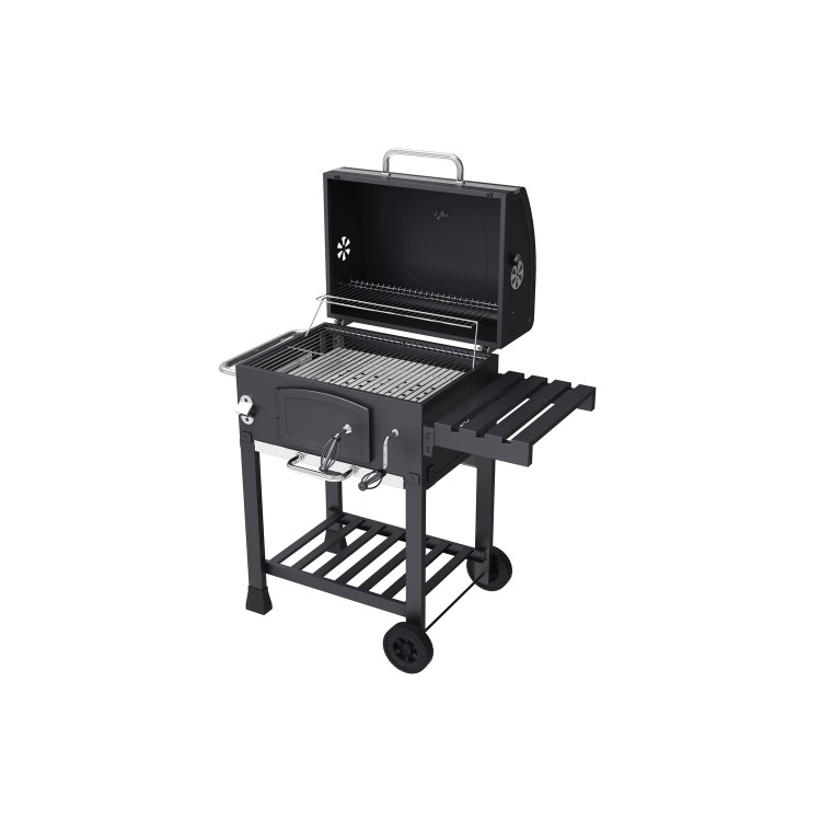 Boss Grill Tennessee - Charcoal Grill with Chimney Smoker BBQ