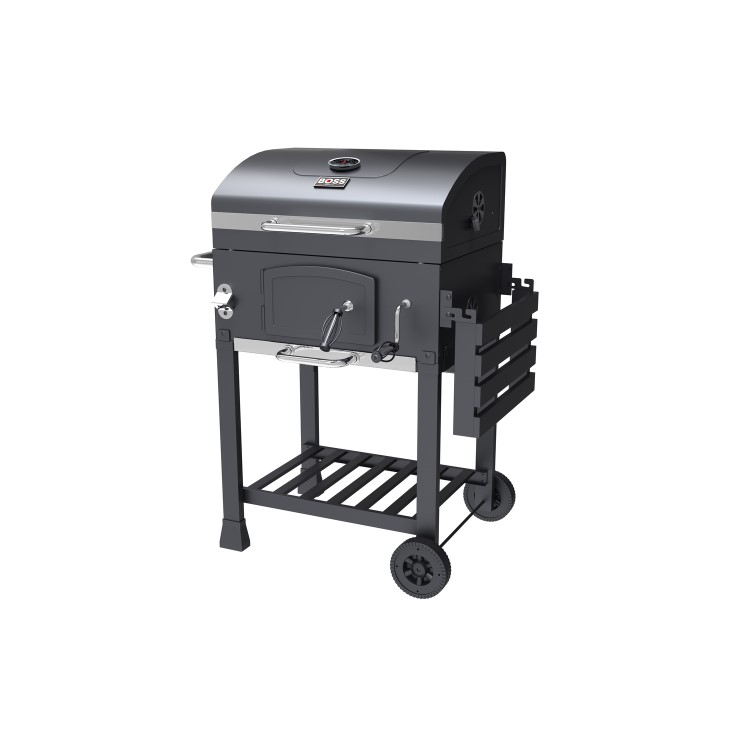 Boss Grill Tennessee - Charcoal Grill with Chimney Smoker BBQ