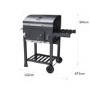 Boss Grill Tennessee - Charcoal Grill with Chimney Smoker BBQ