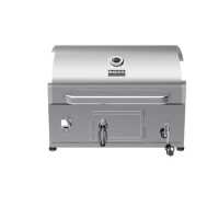 Refurbished Boss Grill Built-In Charcoal BBQ – Stainless Steel