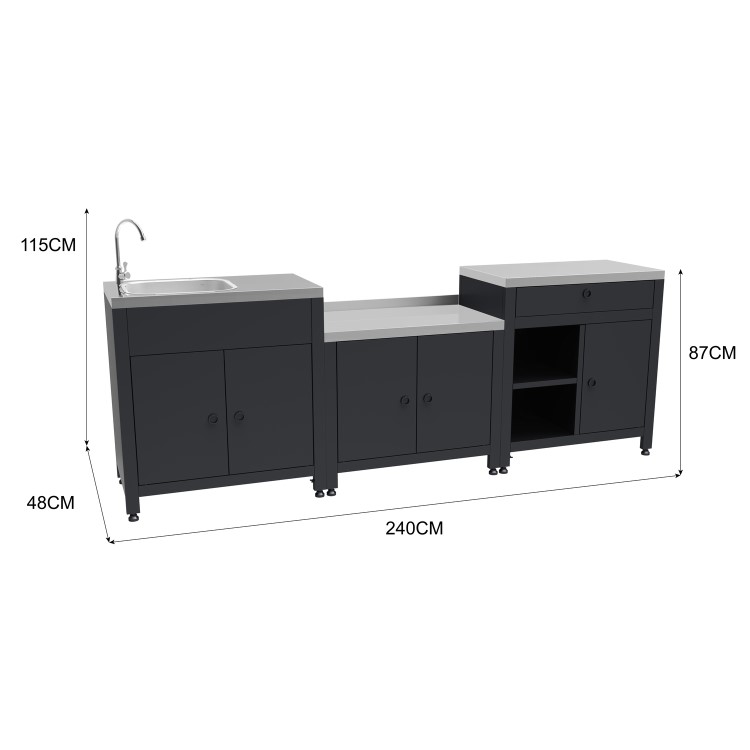 Boss Grill Outdoor Kitchen Modular Unit