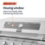 Boss Grill Premium Modular 6 Burner Built-In BBQ with Fridge - Stainless Steel 