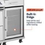 Boss Grill Premium Modular 6 Burner Built-In BBQ with Fridge - Stainless Steel 