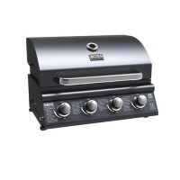 Boss Grill Texas Lone Star 4 Burner Built In Gas BBQ Grill - Black Boss Grill Texas Lone Star 4 Burner Built In Gas BBQ Grill - Black