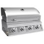 Refurbished Boss Grill Texas 4 Burner Built In Gas BBQ Grill - Stainless Steel