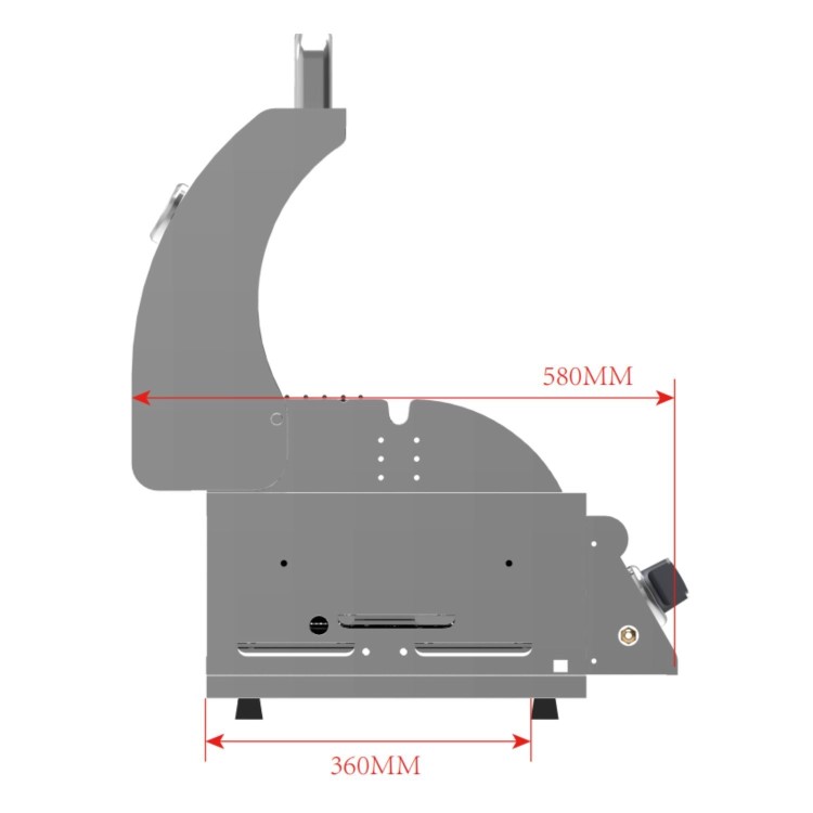 Boss Grill Texas Lone Star 4 Burner Built In Gas BBQ Grill - Stainless Steel