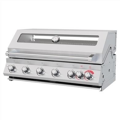6 Burner Built Gas BBQ Stainless Steel