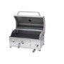 Boss Grill All Star Pro Modular Dual Fuel Outdoor Kitchen - Built-In Gas & Charcoal BBQ with Fridge - Black