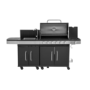 Boss Grill Alabama Modular Outdoor Kitchen - 6 Burner Gas BBQ with Sink - Black