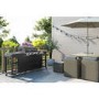 GRADE A1 - The Texas Outdoor 4 Burner BBQ Kitchen - Includes BBQ Cover and Utensils Set