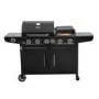 Boss Grill Forno 3-in-1 3 Burner Gas BBQ with Pizza Oven - Black