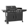 Boss Grill Forno 3-in-1 3 Burner Gas BBQ with Pizza Oven - Black