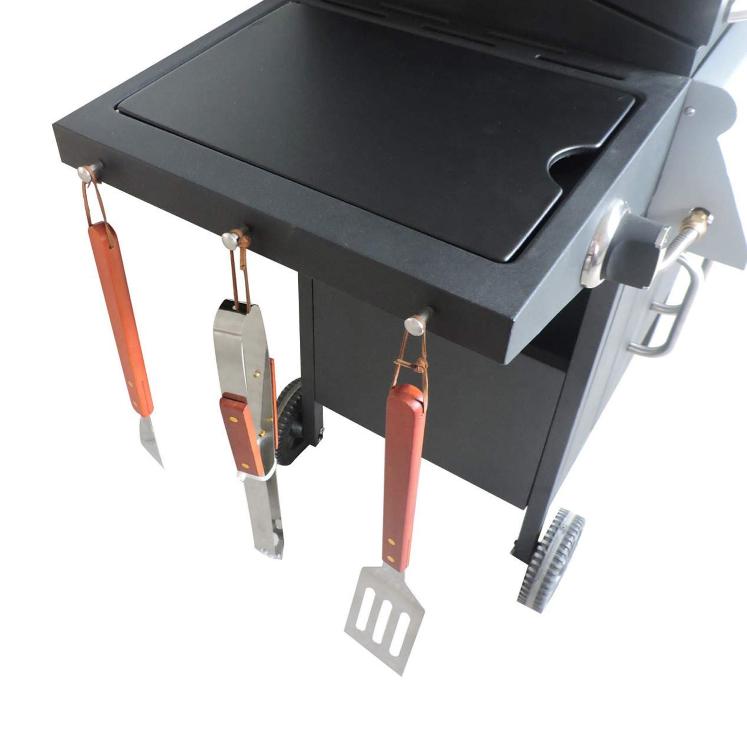 Boss Grill Classic 3 Burner Gas BBQ Grill with Side Burner