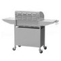 Refurbished Boss Grill Georgia Classic 4 Burner Gas BBQ Grill with Side Burner Silver